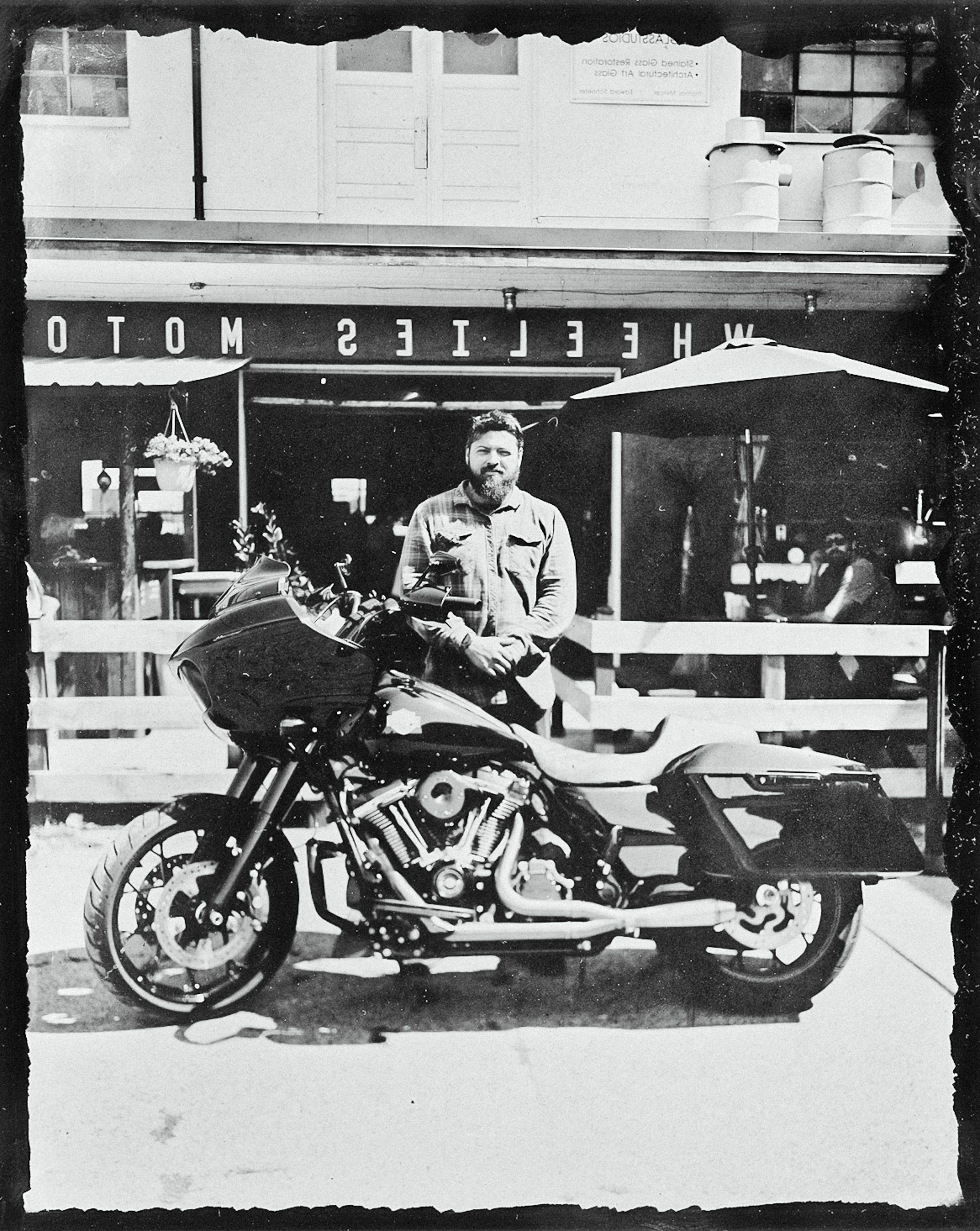 Wheelies Motorcycles Silver & Tin Tintype Syd Woodward-10.jpg