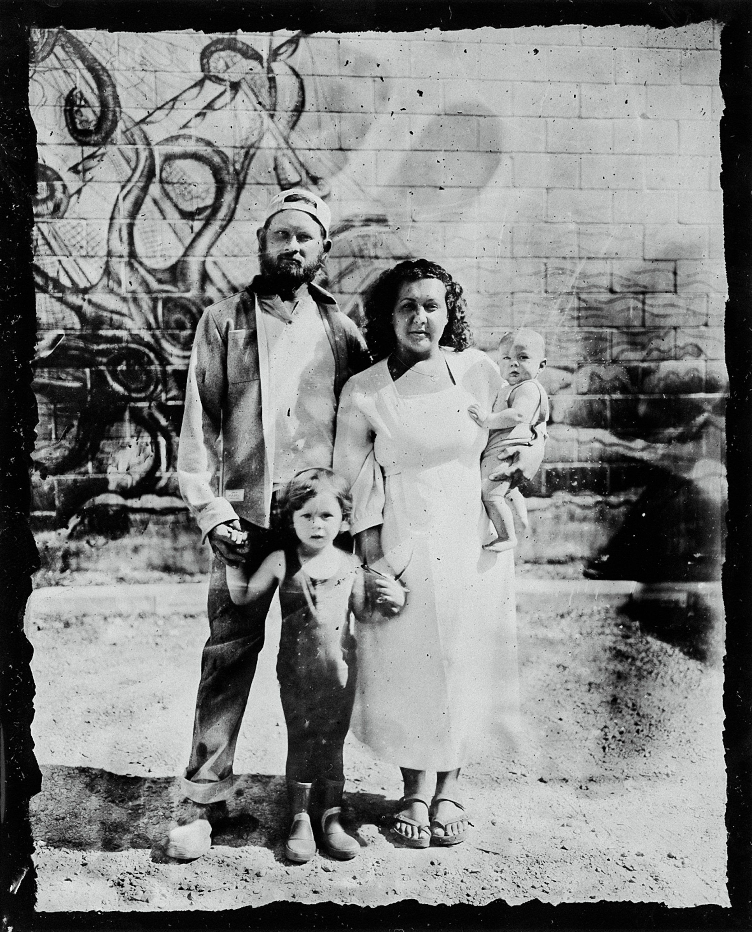 Wheelies Motorcycles Silver & Tin Tintype Syd Woodward-18.jpg