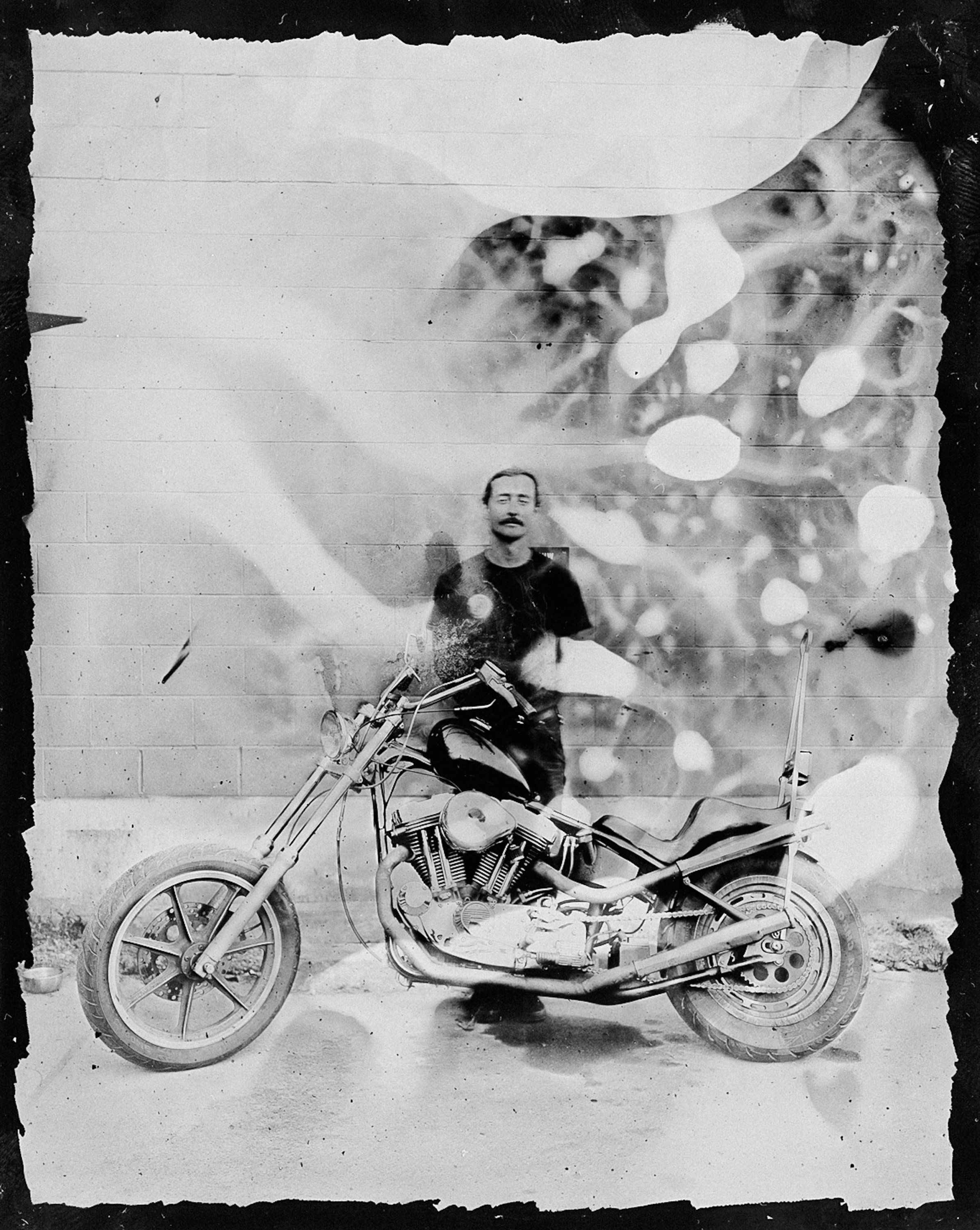 Wheelies Motorcycles Silver & Tin Tintype Syd Woodward-20.jpg